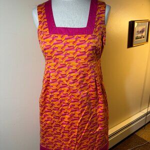 Lilly Pulitzer | 70's inspired mini dress